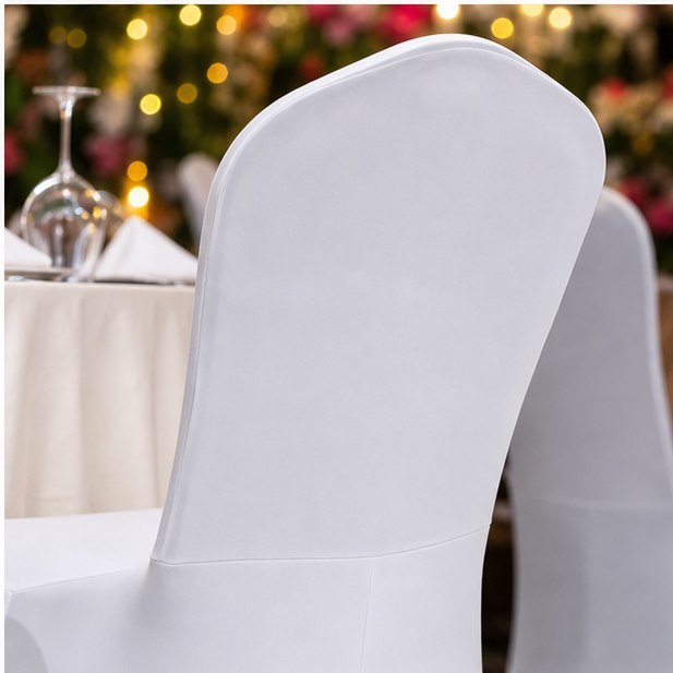 Chair Cover Rental close-up detail for Malaysia event furniture rental