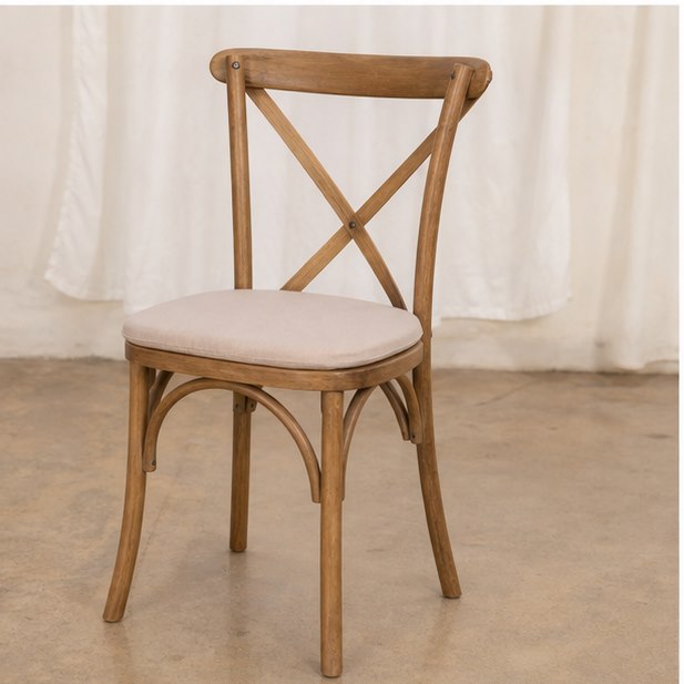 Cross Back Chair Rental product reference for Malaysia event furniture rental