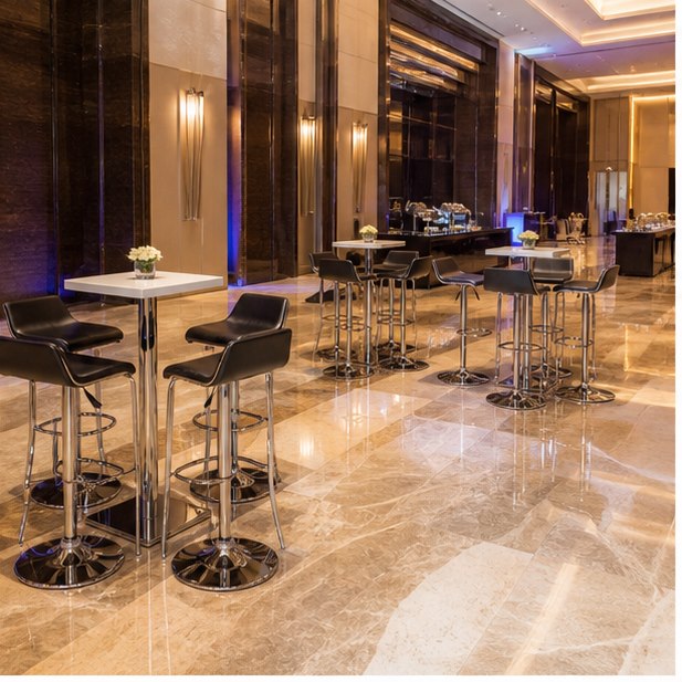 Hi Bar Table with Bar Stool Package venue setup for Malaysia event furniture rental