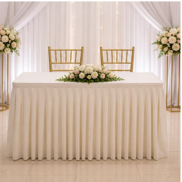 Signing Table Rental product reference for Malaysia event furniture rental