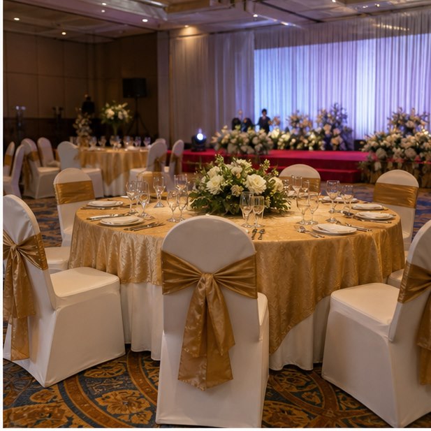 VIP Table Rental event setup for Malaysia event furniture rental